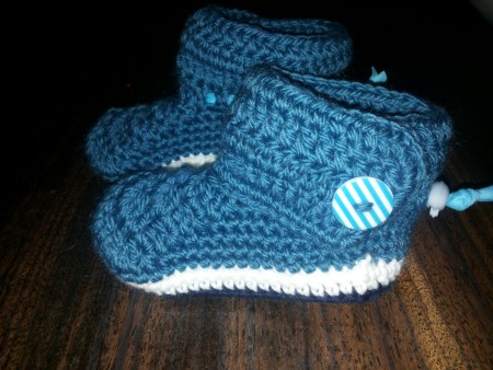 Gehaakte babyslofjes